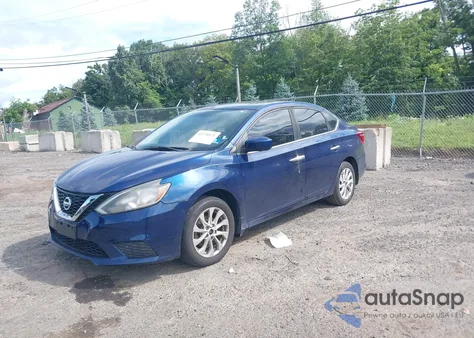 2017 Nissan Sentra Sv z USA, uszkodzony, nr VIN 3N1AB7APXHY350209
